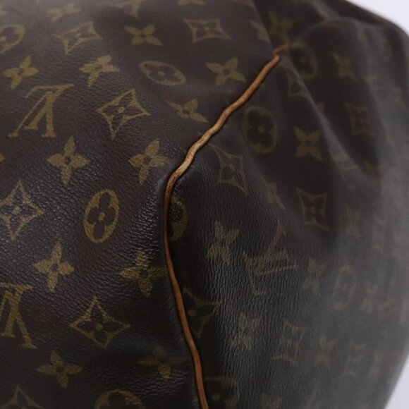 LOUIS VUITTON Monogram Keepall 60 Boston Bag M41422 LV Auth MY273 - Picture 4 of 16